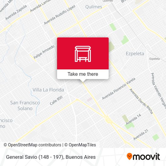 Mapa de General Savio (148 - 197)