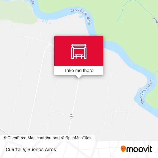 Cuartel V map