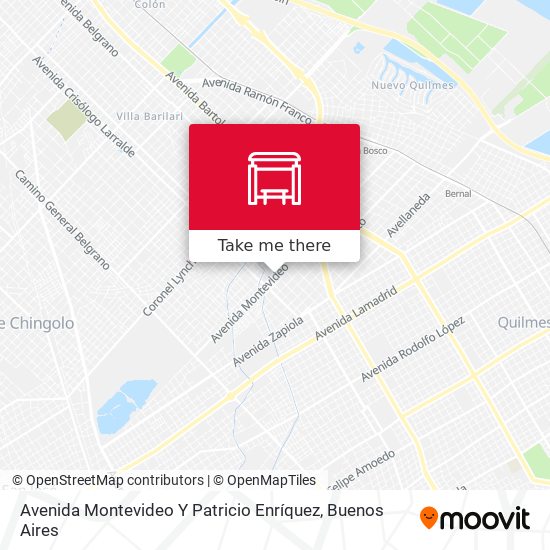 Avenida Montevideo Y Patricio Enríquez map