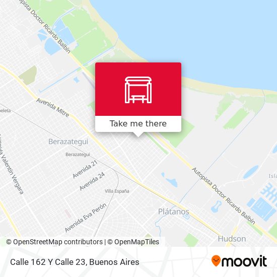 Mapa de Calle 162 Y Calle 23