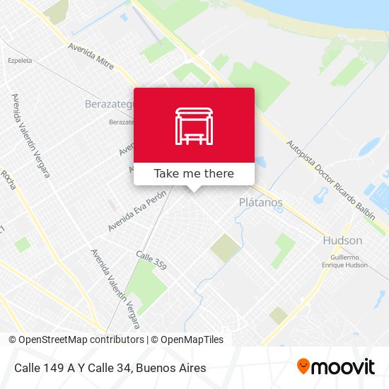Mapa de Calle 149 A Y Calle 34