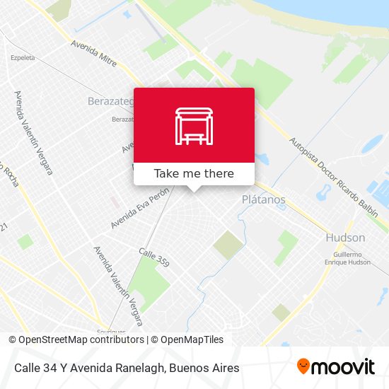 Calle 34 Y Avenida Ranelagh map