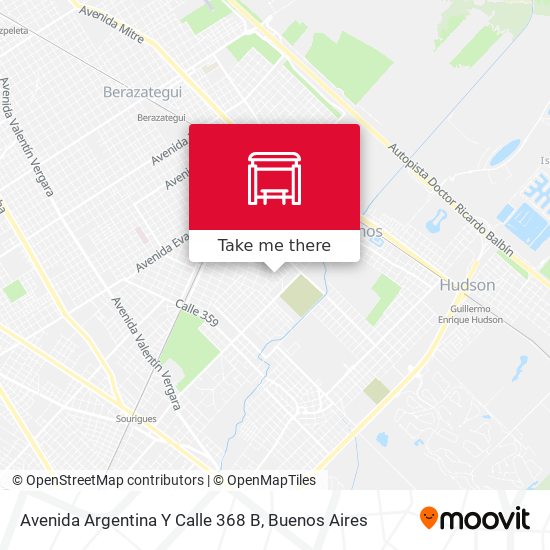 Avenida Argentina Y Calle 368 B map