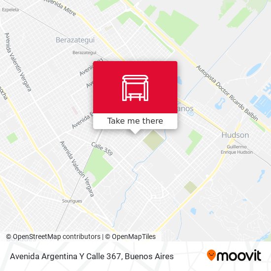 Avenida Argentina Y Calle 367 map