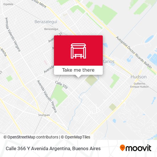 Calle 366 Y Avenida Argentina map