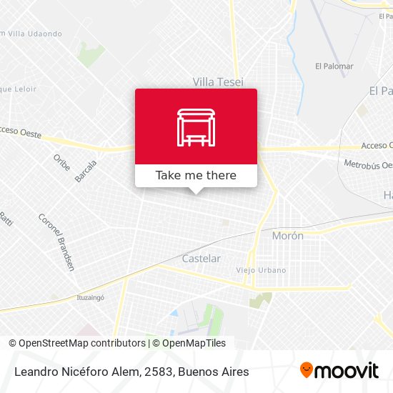 Leandro Nicéforo Alem, 2583 map