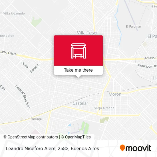 Leandro Nicéforo Alem, 2583 map
