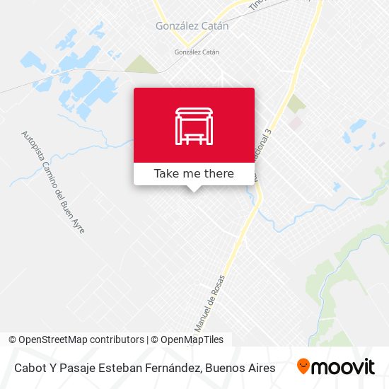 Cabot Y Pasaje Esteban Fernández map