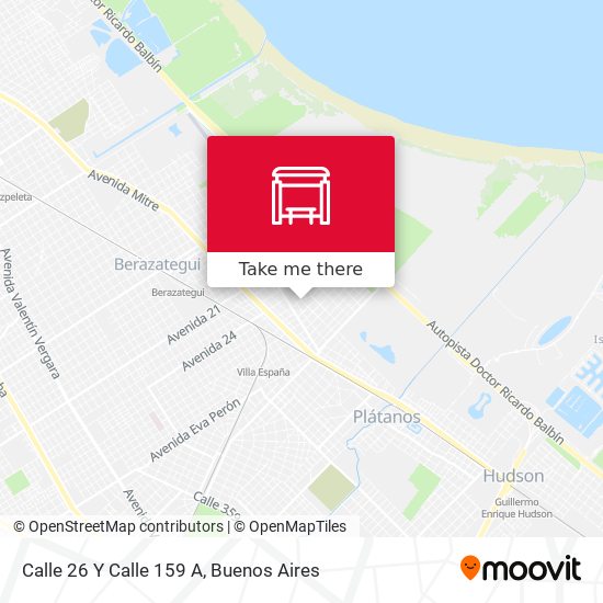 Mapa de Calle 26 Y Calle 159 A
