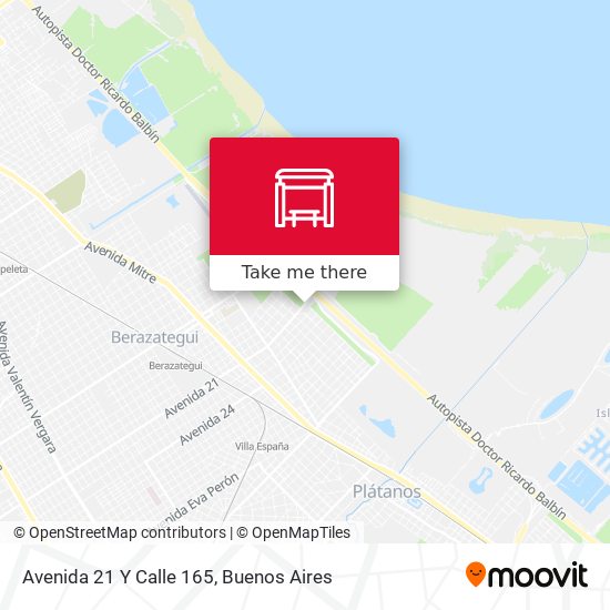Avenida 21 Y Calle 165 map