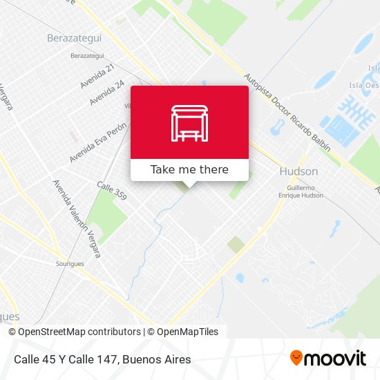 Mapa de Calle 45 Y Calle 147