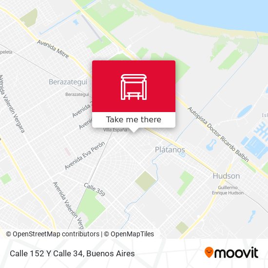 Calle 152 Y Calle 34 map