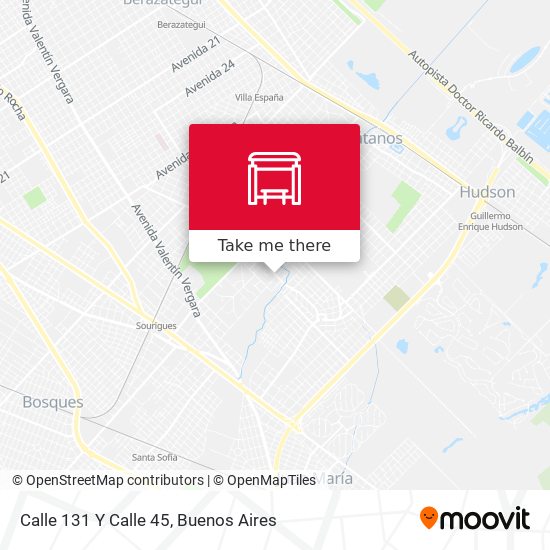 Calle 131 Y Calle 45 map