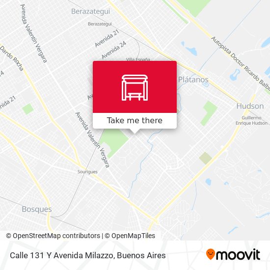 Calle 131 Y Avenida Milazzo map