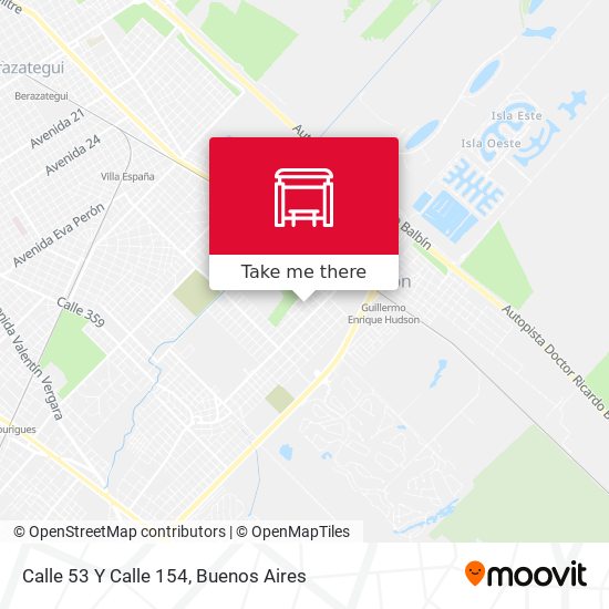 Calle 53 Y Calle 154 map
