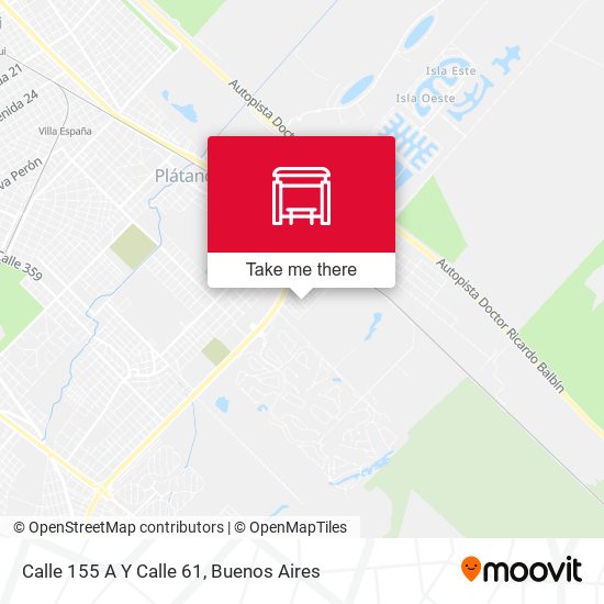 Mapa de Calle 155 A Y Calle 61