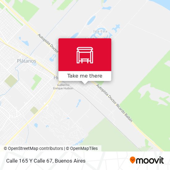 Mapa de Calle 165 Y Calle 67