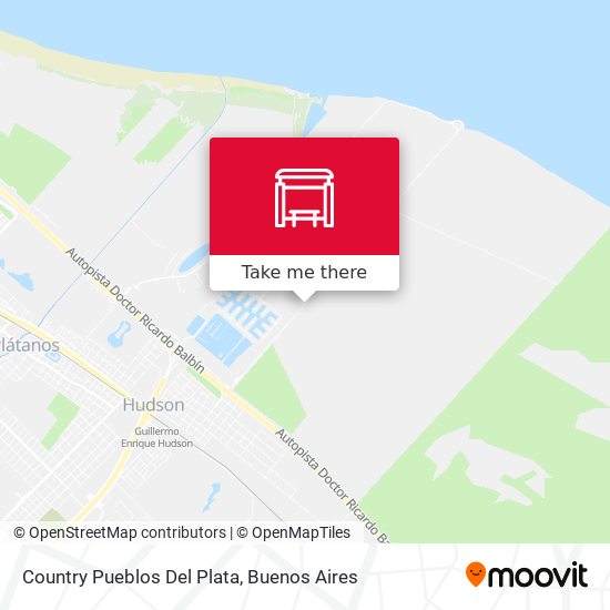 Country Pueblos Del Plata map