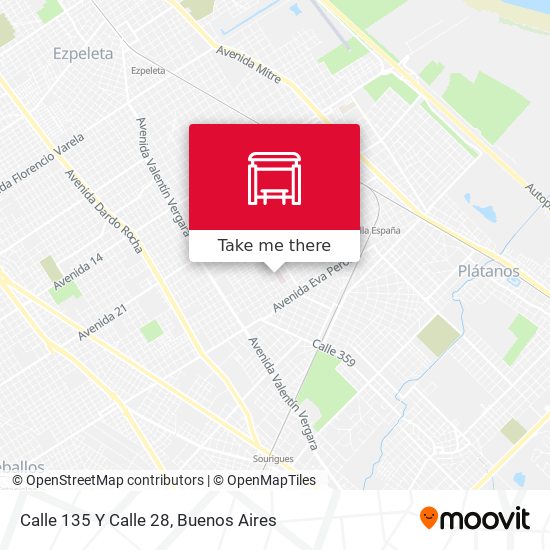 Calle 135 Y Calle 28 map