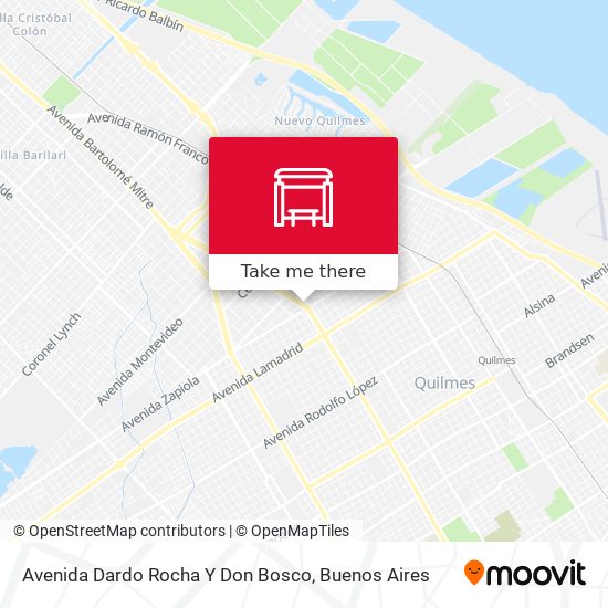 Mapa de Avenida Dardo Rocha Y Don Bosco