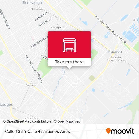 Mapa de Calle 138 Y Calle 47
