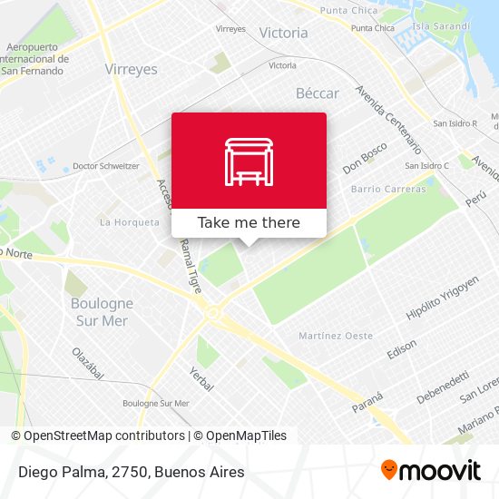 Mapa de Diego Palma, 2750