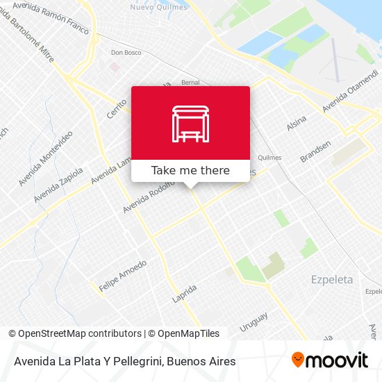 Mapa de Avenida La Plata Y Pellegrini
