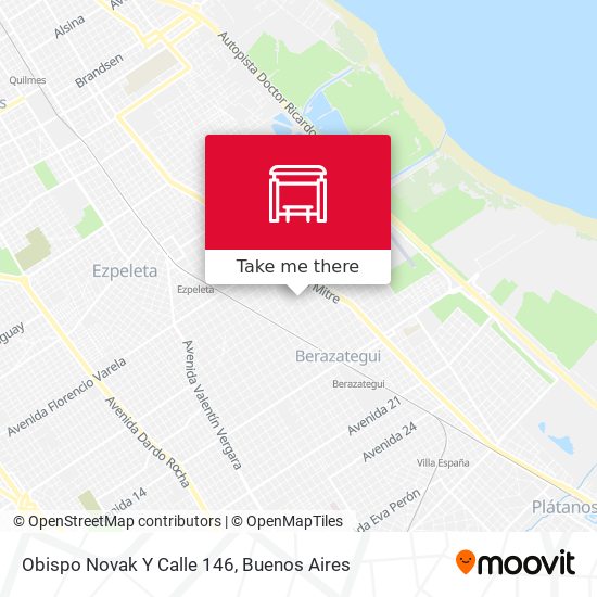 Obispo Novak Y Calle 146 map
