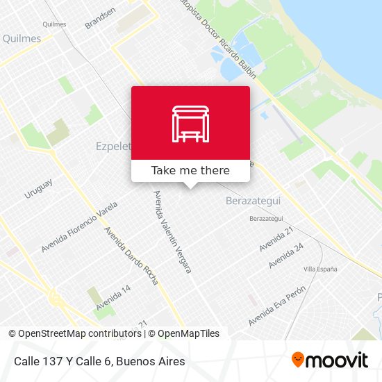 Mapa de Calle 137 Y Calle 6