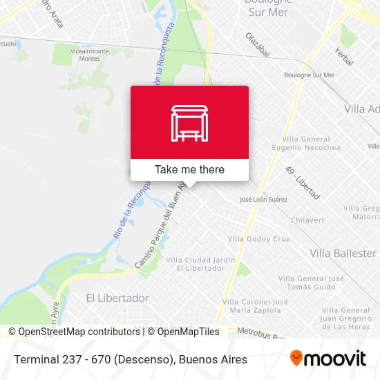 Terminal 237 - 670 (Descenso) map