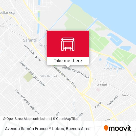 Mapa de Avenida Ramón Franco Y Lobos