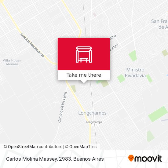 Mapa de Carlos Molina Massey, 2983