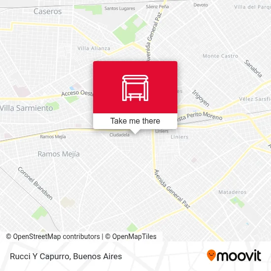 Rucci Y Capurro map