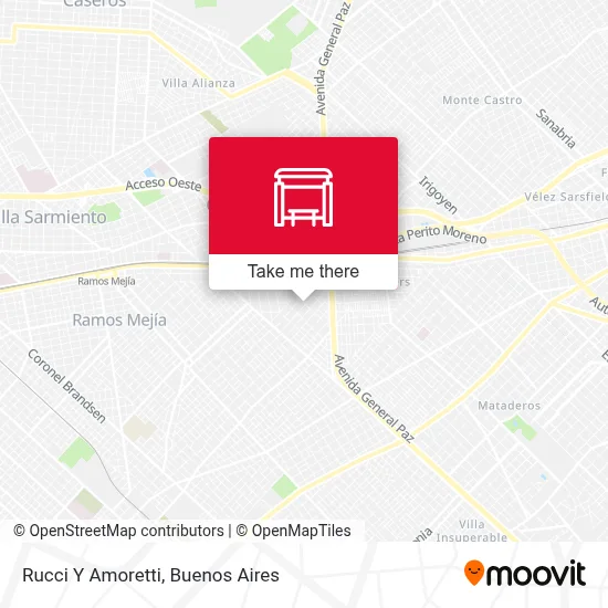 Rucci Y Amoretti map