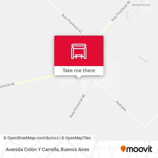 Avenida Colón Y Carrella map