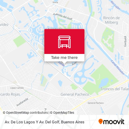 Av. De Los Lagos Y Av. Del Golf map