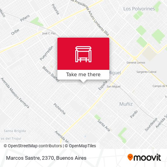 Mapa de Marcos Sastre, 2370