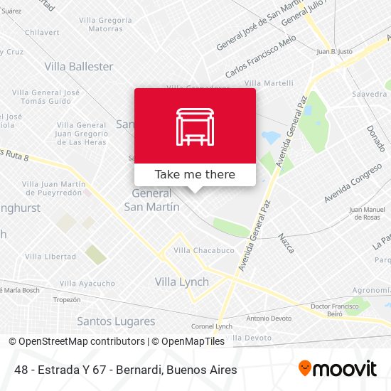 48 - Estrada Y 67 - Bernardi map