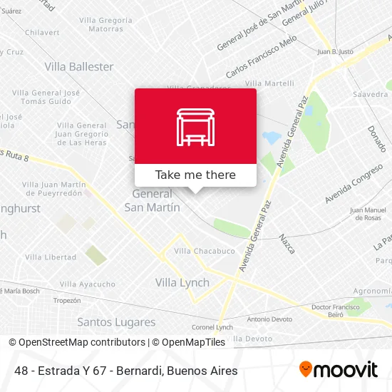 48 - Estrada Y 67 - Bernardi map