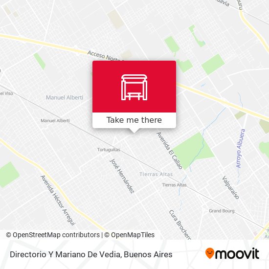 Directorio Y Mariano De Vedia map