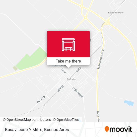 Mapa de Basavilbaso Y Mitre