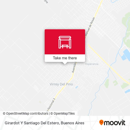 Mapa de Girardot Y Santiago Del Estero