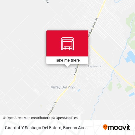 Mapa de Girardot Y Santiago Del Estero