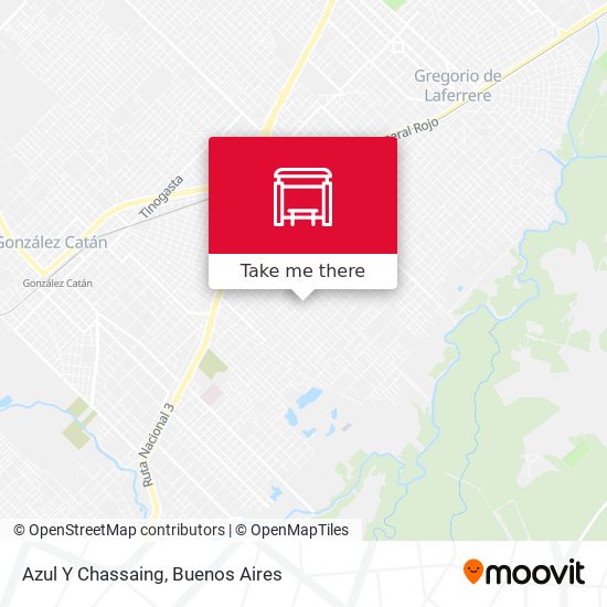 Mapa de Azul Y Chassaing