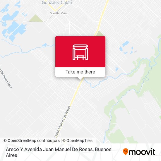 Areco Y Avenida Juan Manuel De Rosas map