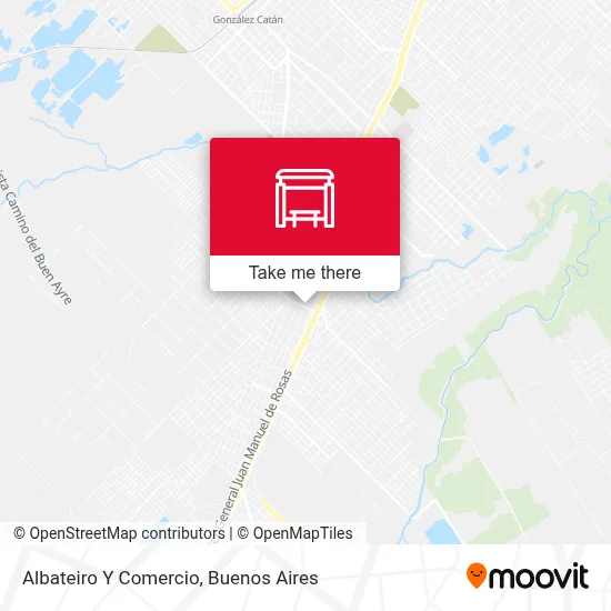 Albateiro Y Comercio map
