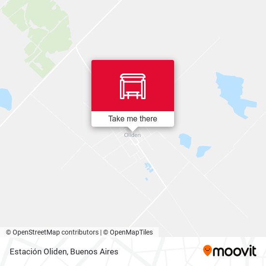 Mapa de Estación Oliden