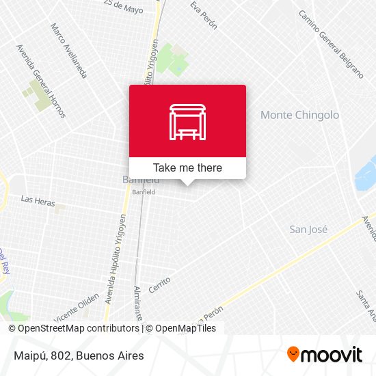 Mapa de Maipú, 802