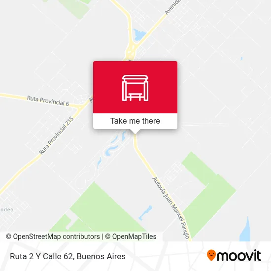Ruta 2 Y Calle 62 map