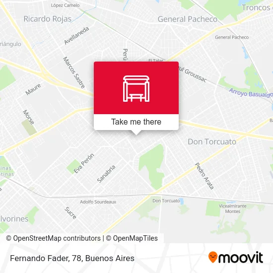 Fernando Fader, 78 map